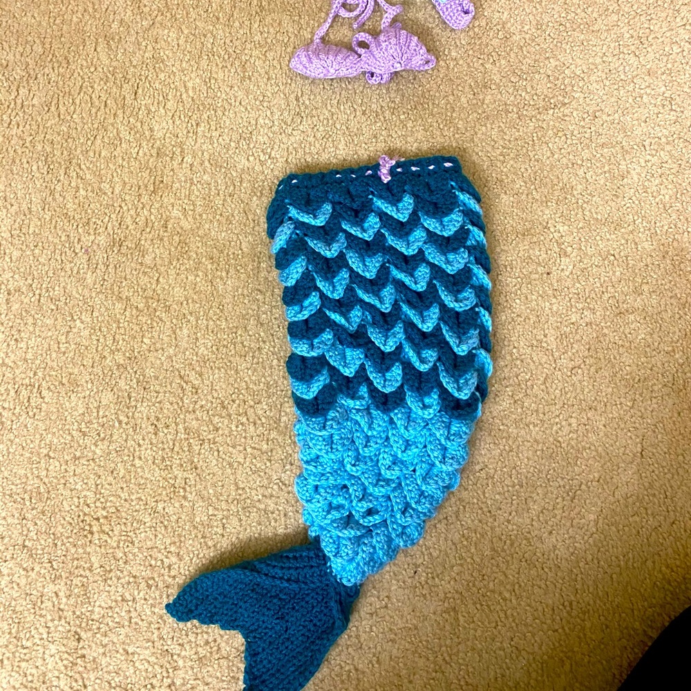 Mermaid size 6-12 months baby